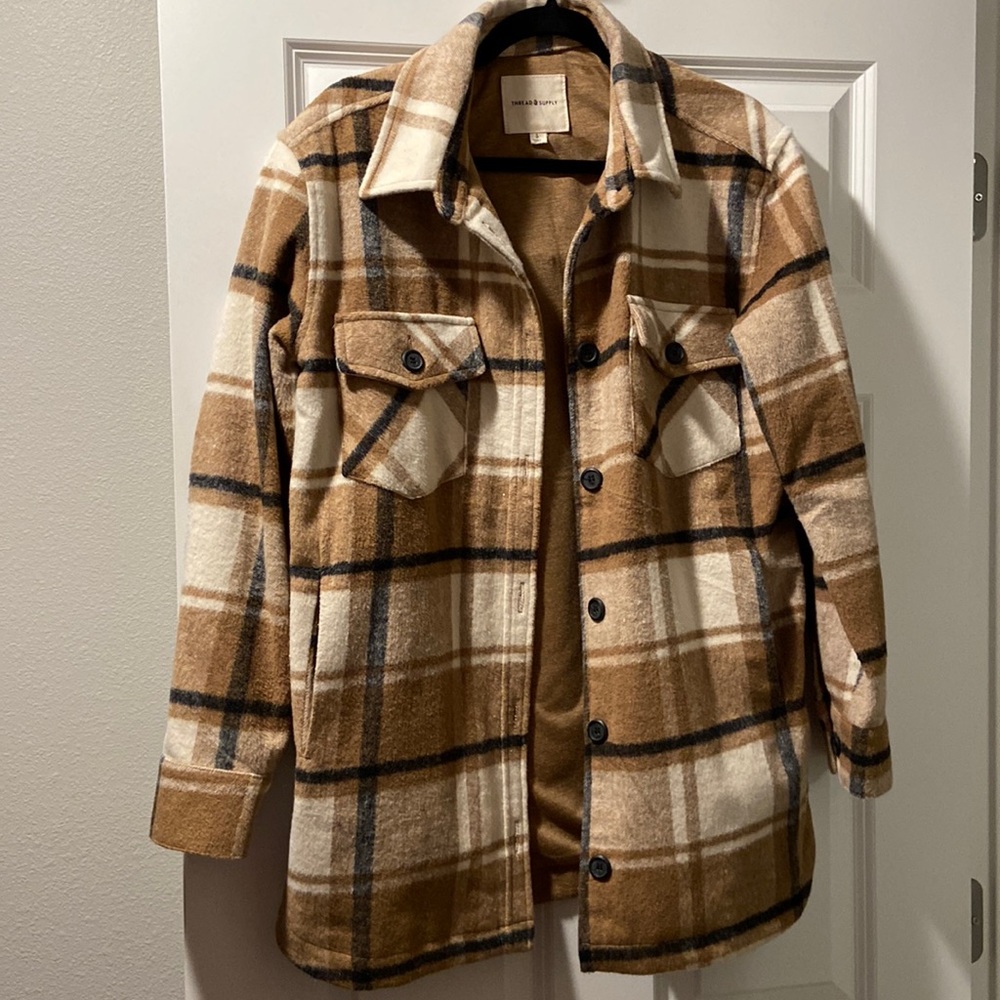 Thread and Supply shirt jacket